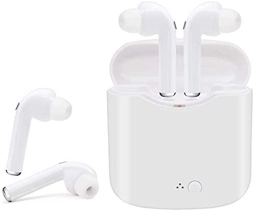 Wireless Bluetooth Earbuds, Mini Waterproof Headphones Bluetooth 5.0 Wireless Earbud Headphones IPX5 Waterproof Earbuds with 24-Hour Mini Charging Case…