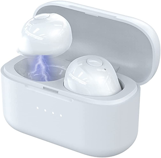Invisible Earbuds Mini Bluetooth Earbuds Wireless Smllest Discreet Bluetooth Earpiece Small Ears Hidden Headphones for Work Waterproof Tiny in Ear Sport Earpiece with Mic Android