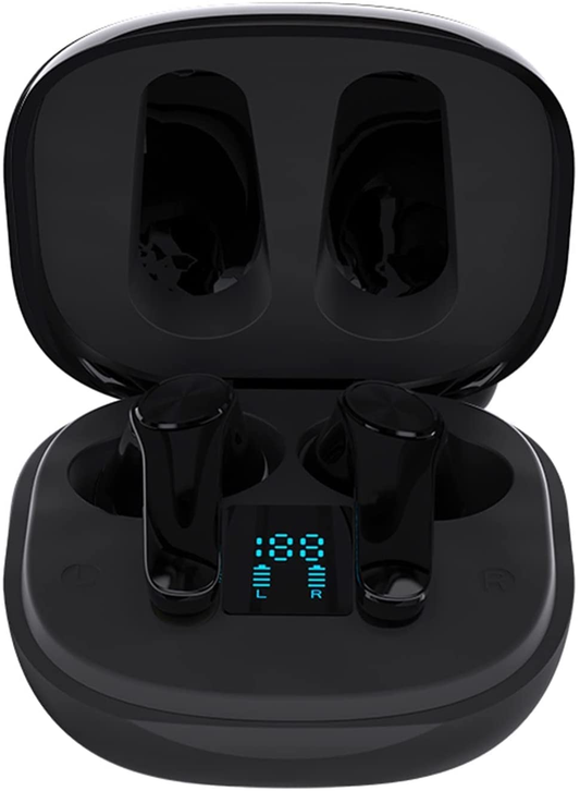 Gosuguu Wireless Bluetooth Earbuds, Wireless Bluetooth 5.0 Earphones Headphones Stereo in Ear Earbuds Headset
