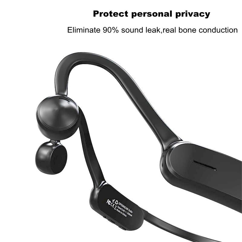 2022 New Bone Conduction Headphones Wireless Bluetooth Earphones IPX6 Waterproof Sports Headset with Mic for Running Driving