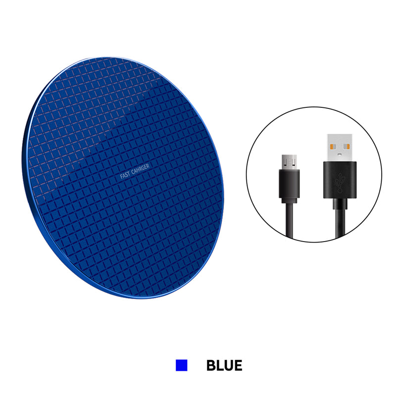 30W Qi Wireless Charger For iPhone 12 11 Pro Xs Max Mini X Xr 8 Induction Fast Wireless Charging Pad For Samsung s8 s9 s10 note