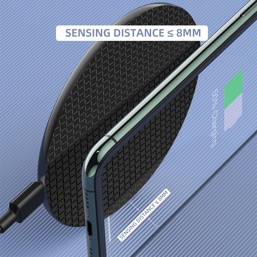 30W Qi Wireless Charger For iPhone 12 11 Pro Xs Max Mini X Xr 8 Induction Fast Wireless Charging Pad For Samsung s8 s9 s10 note