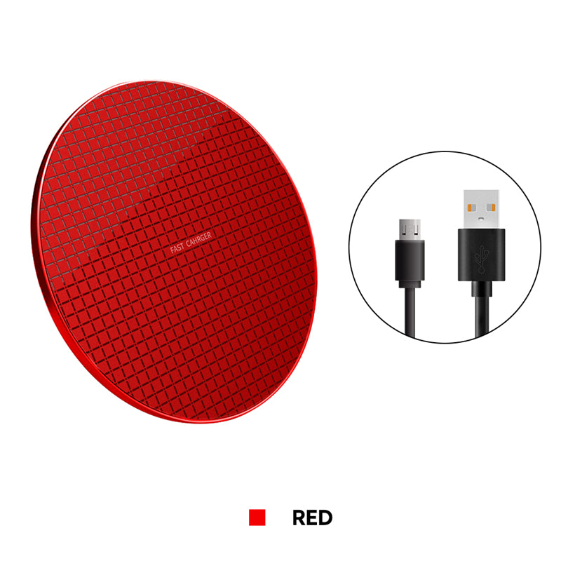 30W Qi Wireless Charger For iPhone 12 11 Pro Xs Max Mini X Xr 8 Induction Fast Wireless Charging Pad For Samsung s8 s9 s10 note