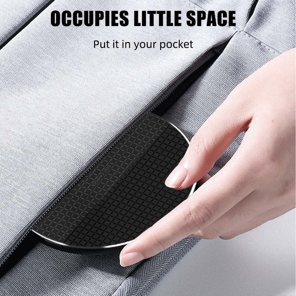 30W Qi Wireless Charger For iPhone 12 11 Pro Xs Max Mini X Xr 8 Induction Fast Wireless Charging Pad For Samsung s8 s9 s10 note