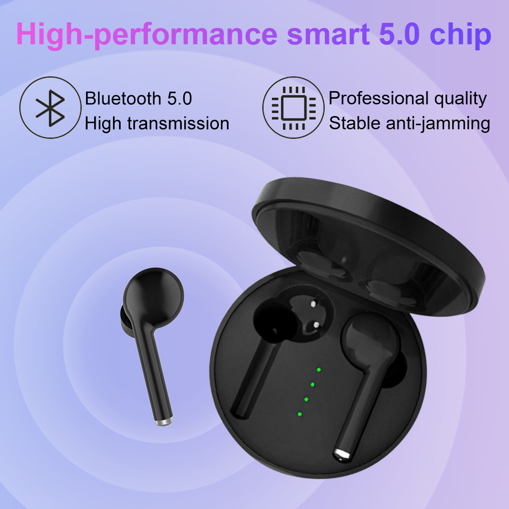 5.0 Bluetooth Earphones TWS Wireless Bluetooth Earbuds with Microphone Sport Waterproof Gaming Headset Wireless Headphones