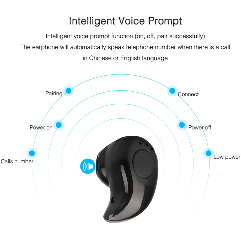 S530 Bluetooth Headset Gaming Earphone Sports Stereo Earbuds Bluetooth Earphone Phone Bluetooth Wireless Headphones with Mic