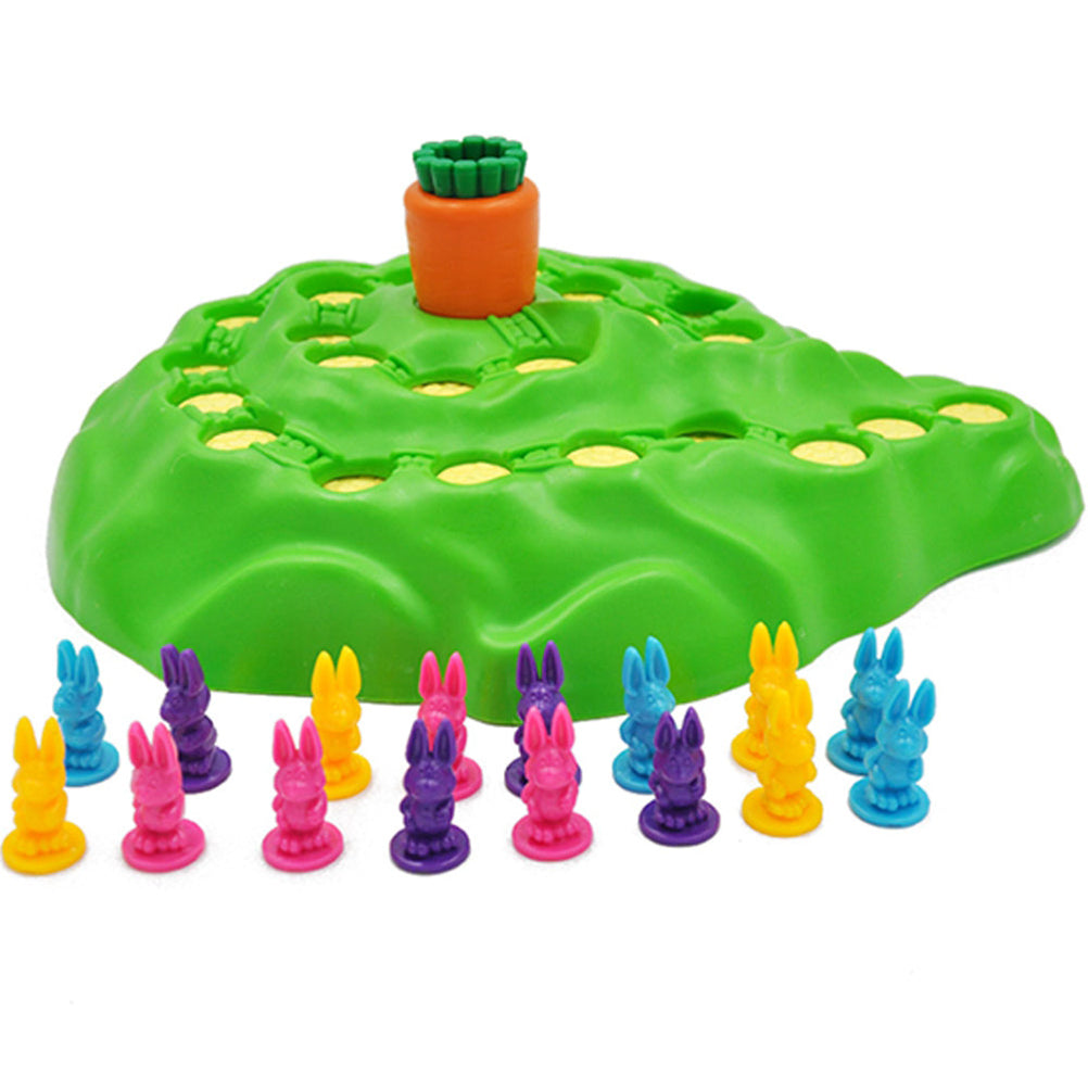 Bunny Rabbit Competitive Trap Tablet Board Games Play Chess Children Family Fun Montessori Interactive Educational Toys For Kids