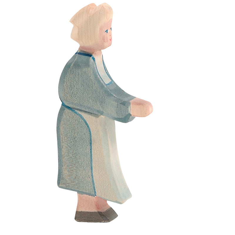 Handmade Fairy Tale Wooden Figures Princess Prince Professional Figure Kids Open Ended Play Toys Nordic Decor Sustainable Toys