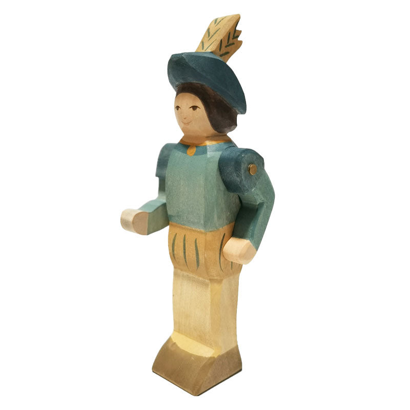 Handmade Fairy Tale Wooden Figures Princess Prince Professional Figure Kids Open Ended Play Toys Nordic Decor Sustainable Toys