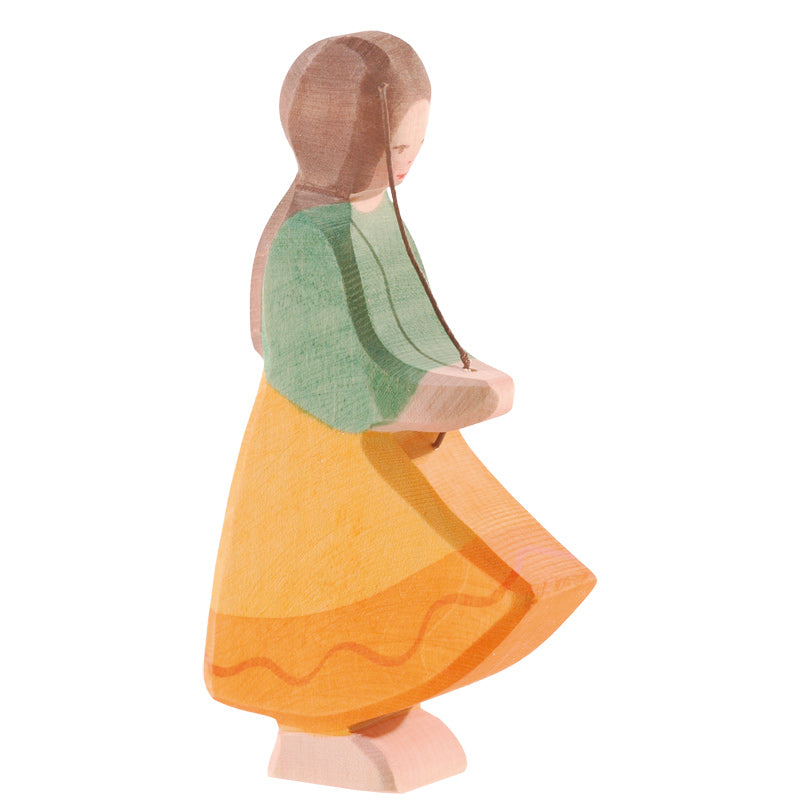 Handmade Fairy Tale Wooden Figures Princess Prince Professional Figure Kids Open Ended Play Toys Nordic Decor Sustainable Toys