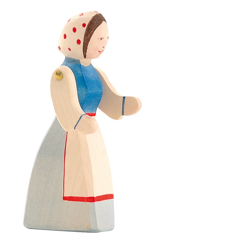 Handmade Fairy Tale Wooden Figures Princess Prince Professional Figure Kids Open Ended Play Toys Nordic Decor Sustainable Toys