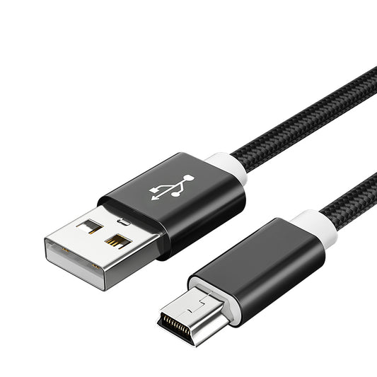 Mini USB To USB Fast Data Transmission Charging Cable for MP3 MP4 Player Car DVR GPS Digital Camera HDD Charger Mini USB Cable