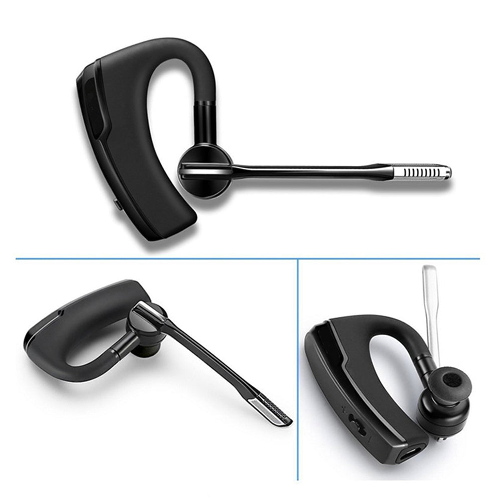 Newest K6 Wireless Headset Bluetooth 5.0 Earphone Handsfree Earpiece Noise Reduction Headphones With HD Mic For All Smart Phones